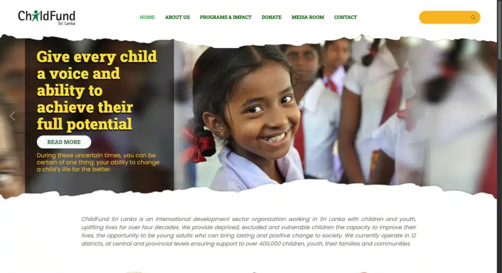 ChildFund Sri Lanka Sponsor a Child Today 04 14 2026 10 27 PM